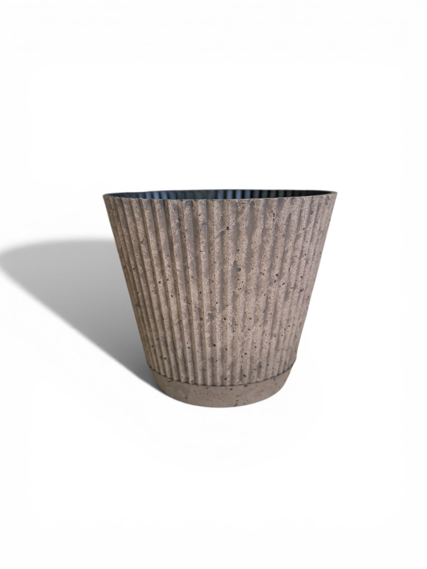 4” Decorative Ruffled Pot