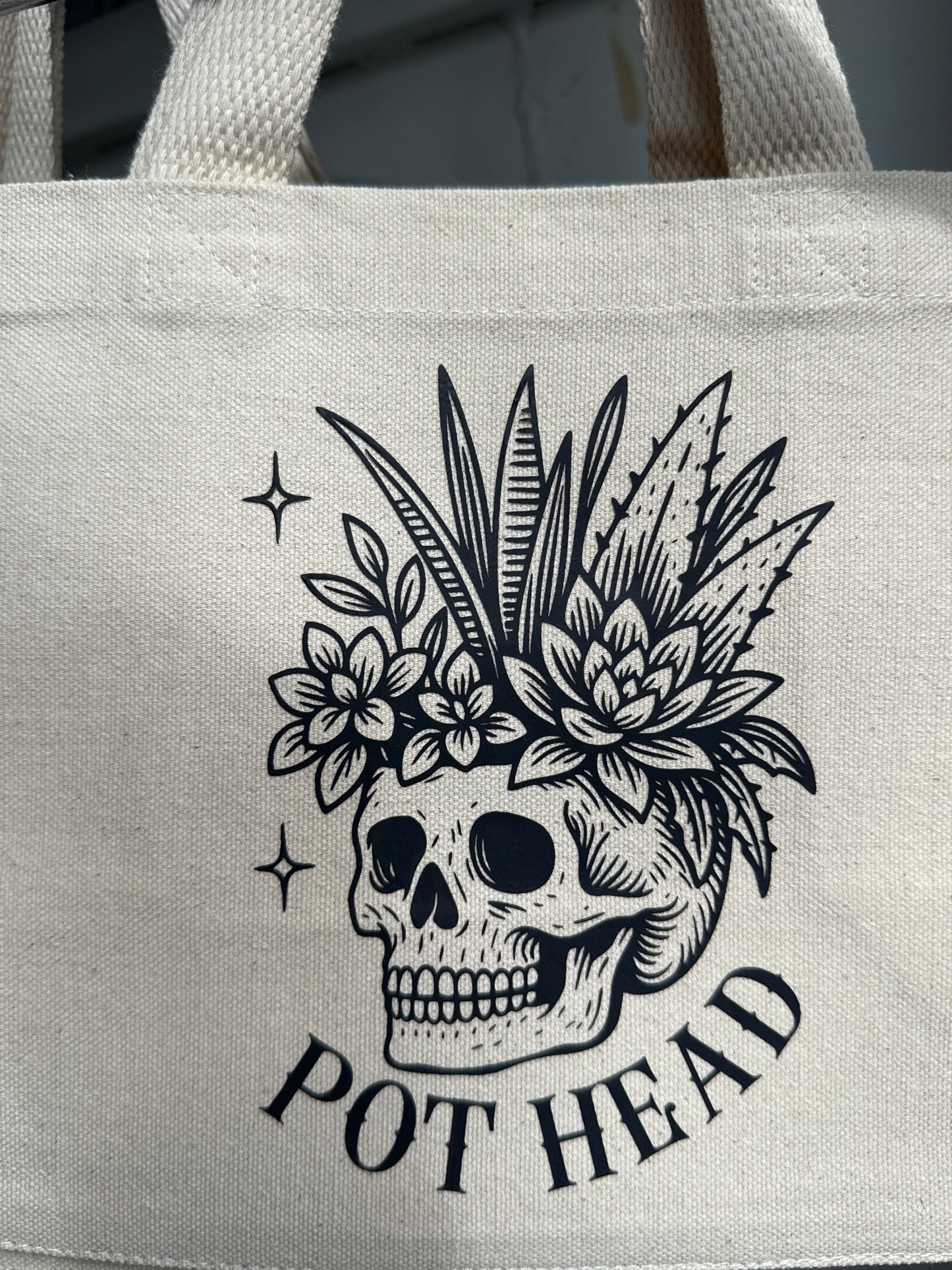 Small Tote - Pot Head