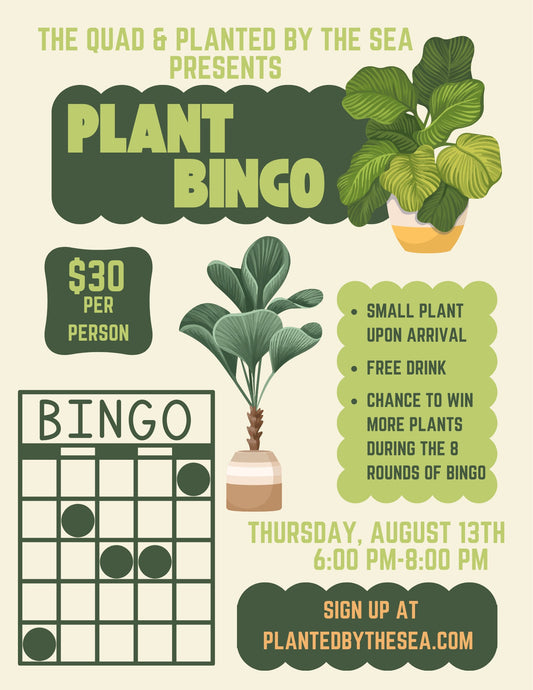 Plant Bingo at The Quad