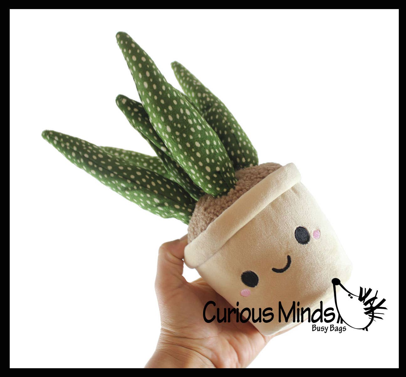 Potted Succulent Cactus Stuffies